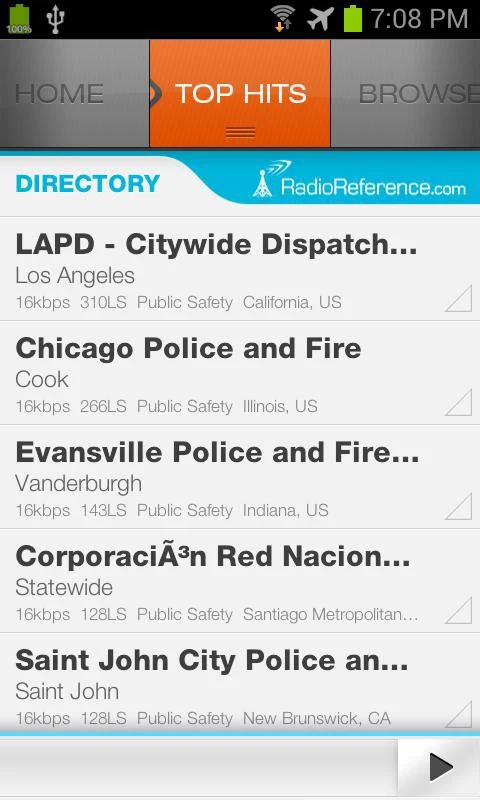 XiiaLive - Radio Reference screenshot