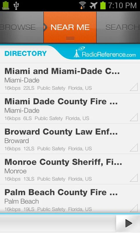XiiaLive - Radio Reference screenshot
